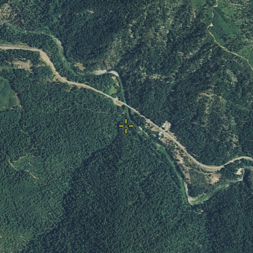 Aerial/Satellite Image of Glen Creek, CA