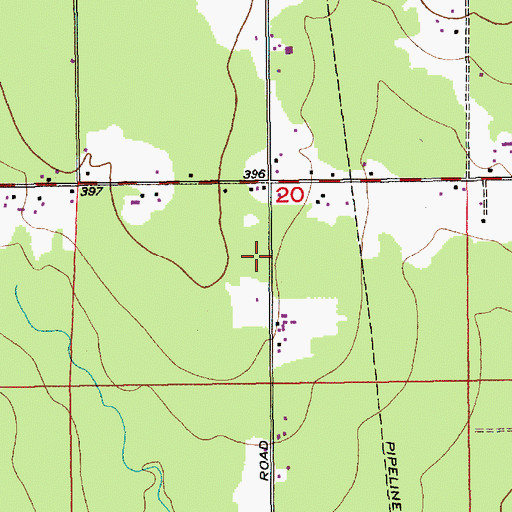 Topographic Map of Snohomish County Fire Protection District 22 Station 69, WA
