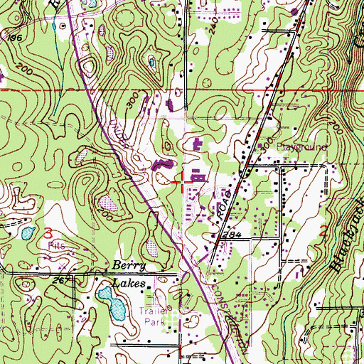 Topographic Map of Ridgemont Terrace, WA