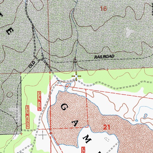Topographic Map of Grass Valley, CA
