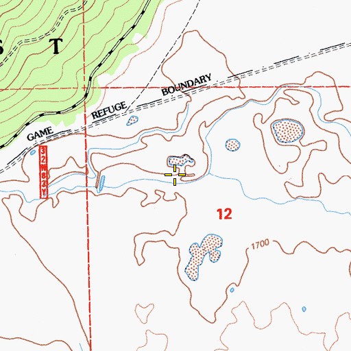 Topographic Map of Grays Valley, CA