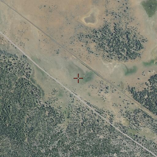 Aerial/Satellite Image of Grays Valley Well, CA