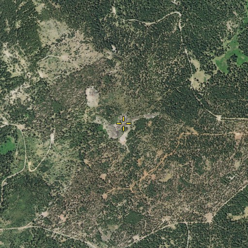 Aerial/Satellite Image of Hamilton Mountain, CA