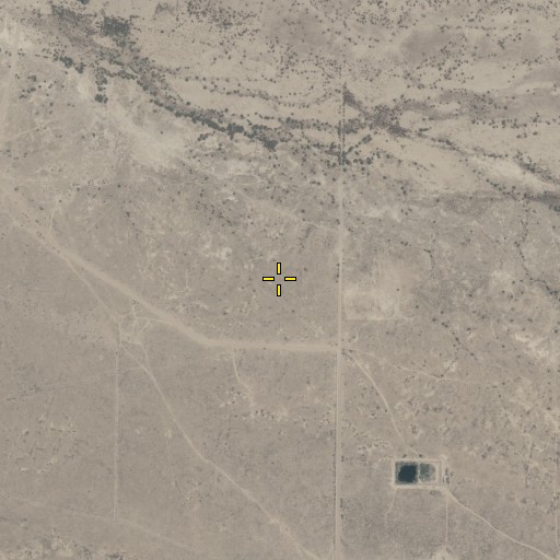 Aerial/Satellite Image of Sacate Village Census Designated Place, AZ