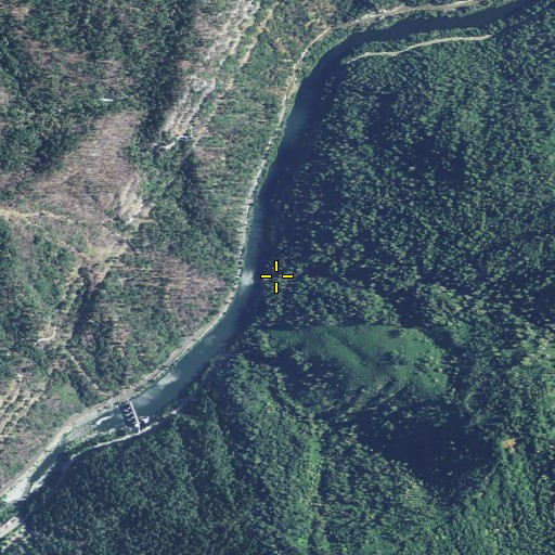 Aerial/Satellite Image of Heinz Creek, CA