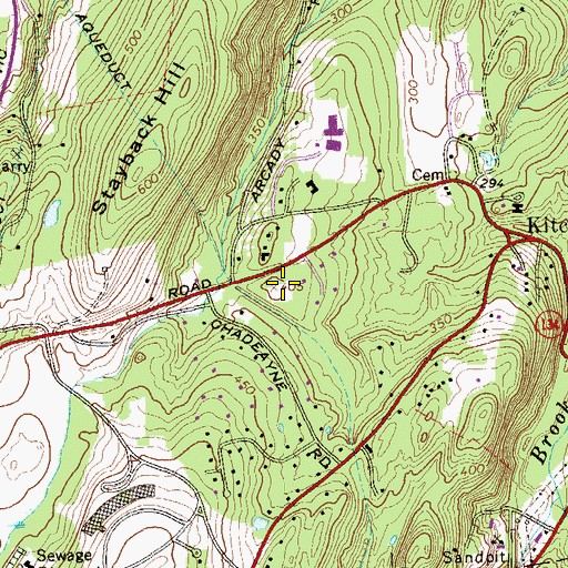 Topographic Map of The Church of Jesus Christ of Latter Day Saints, NY