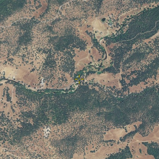 Aerial/Satellite Image of Indian Creek, CA