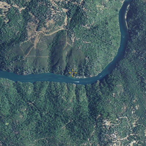 Aerial/Satellite Image of Johnsons Bluff, CA