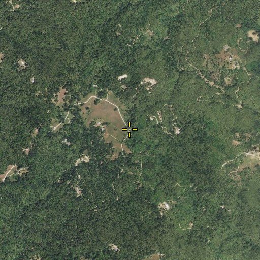 Aerial/Satellite Image of Beginnings Volunteer Fire Department Station 2, CA