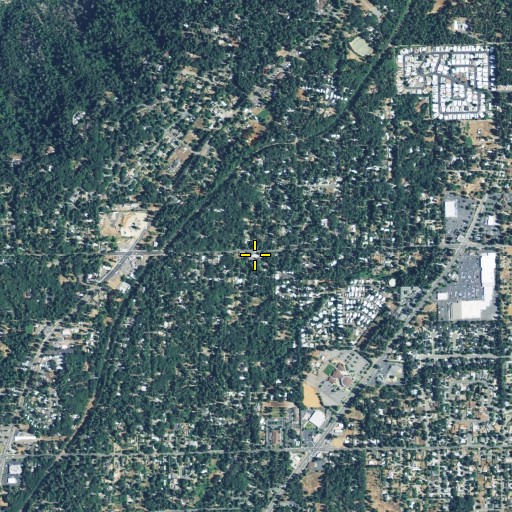 Aerial/Satellite Image of Paradise Fire Department Station 3, CA