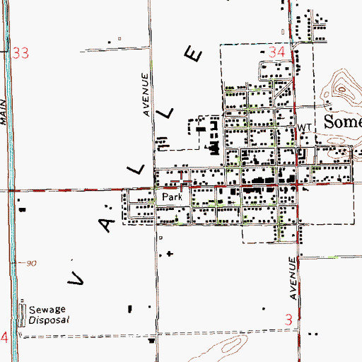 Topographic Map of Templo de Oracion, AZ