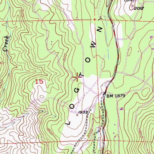 Topographic Map of Diamond Springs - El Dorado Fire Protection District Station 44, CA