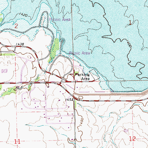 Cheney State Park Harding Hill Campground Ks