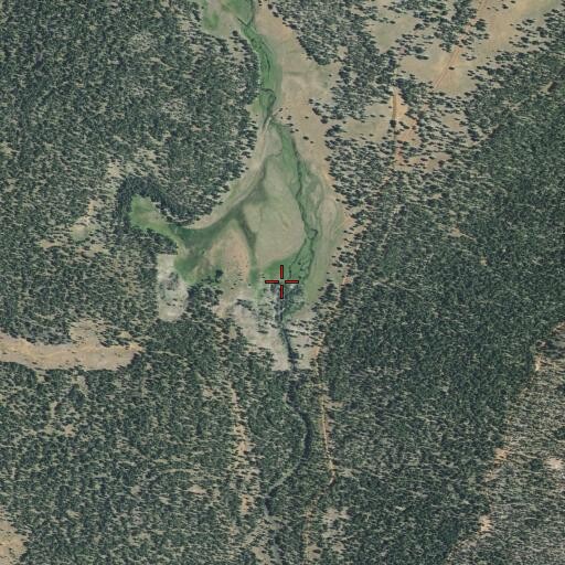 Aerial/Satellite Image of Logan Spring, CA