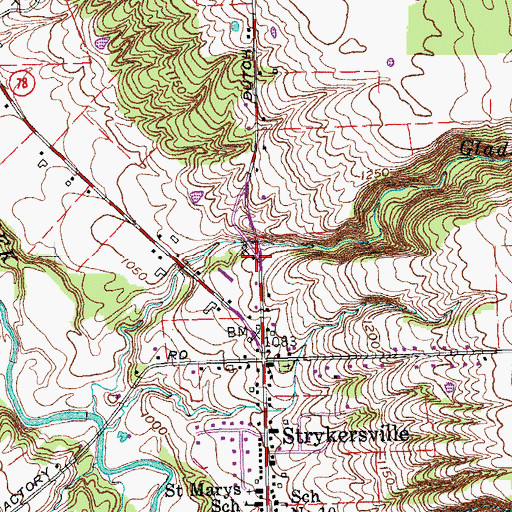 Strykersville Census Designated Place, NY