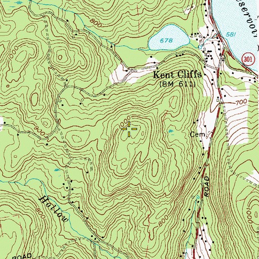 Topographic Map of Sheep Mountain, NY