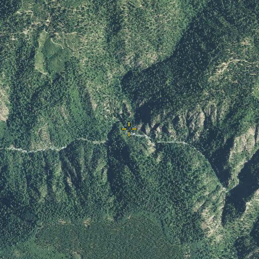 Aerial/Satellite Image of Lost Canyon, CA