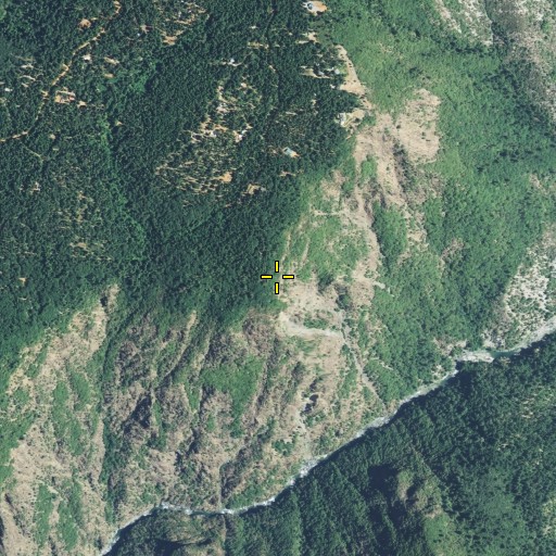 Aerial/Satellite Image of Lovers Leap, CA