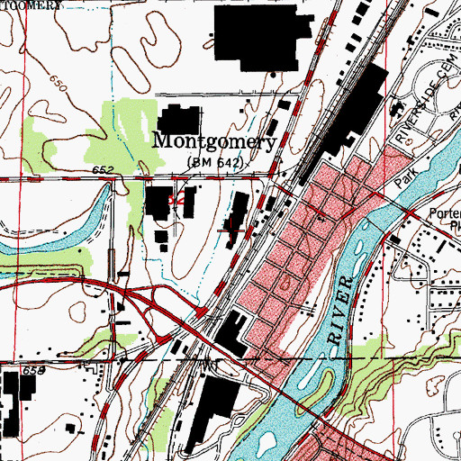 Topographic Map of Schaefer Greenhouses, IL