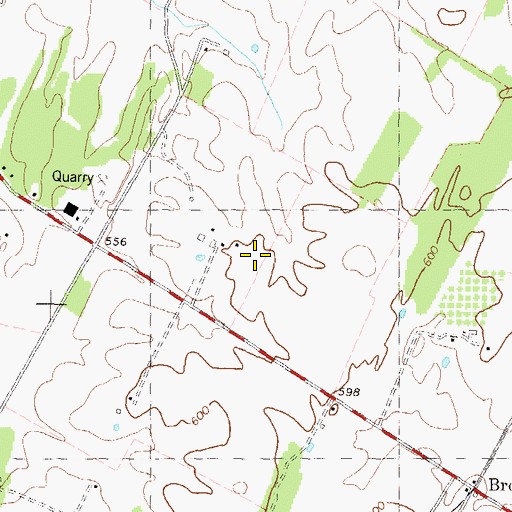 Topographic Map of Wee Disciples Christian Academy, WV