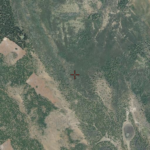 Aerial/Satellite Image of Manzanita Hill, CA