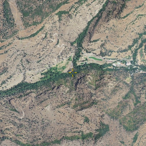 Aerial/Satellite Image of Maple Branch, CA