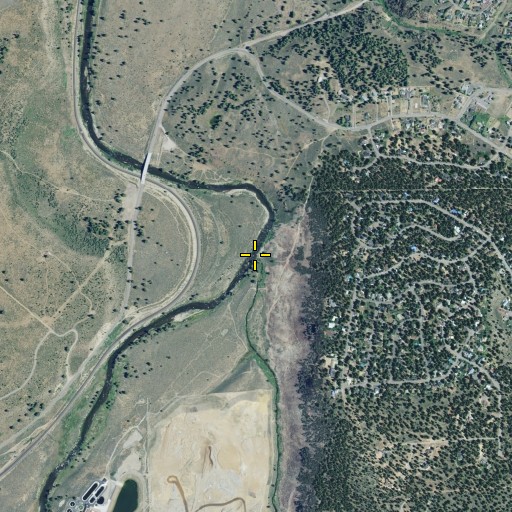Aerial/Satellite Image of Martis Creek, CA