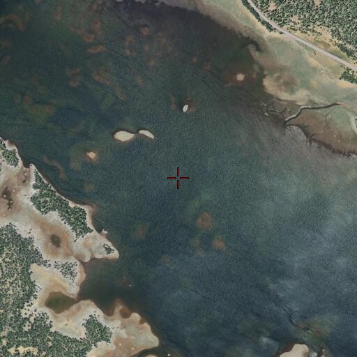 Aerial/Satellite Image of McCoy Flat Reservoir, CA