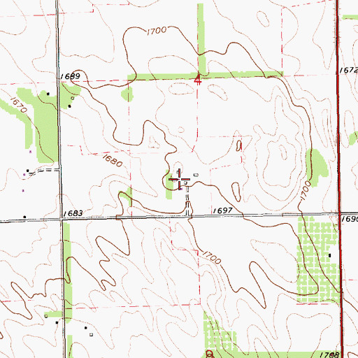 Topographic Map of Central Hatchery, NE