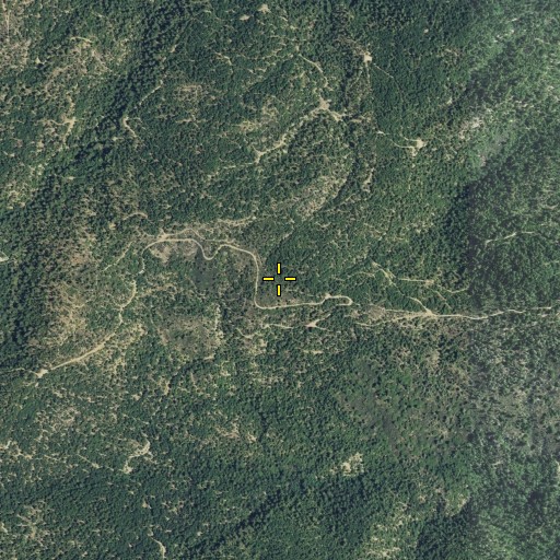 Aerial/Satellite Image of Miner Ridge, CA