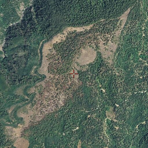 Aerial/Satellite Image of Mooreville Ridge, CA
