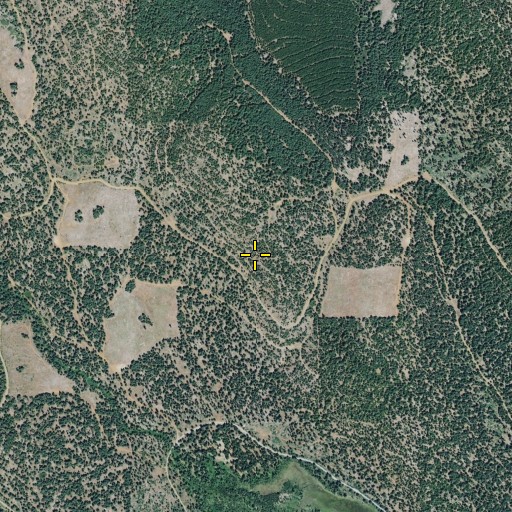 Aerial/Satellite Image of Mud Creek Rim, CA