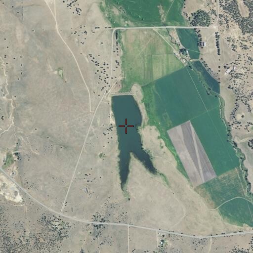 Aerial/Satellite Image of Myers Reservoir, CA