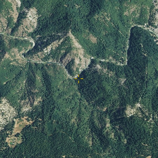 Aerial/Satellite Image of New York Ravine, CA