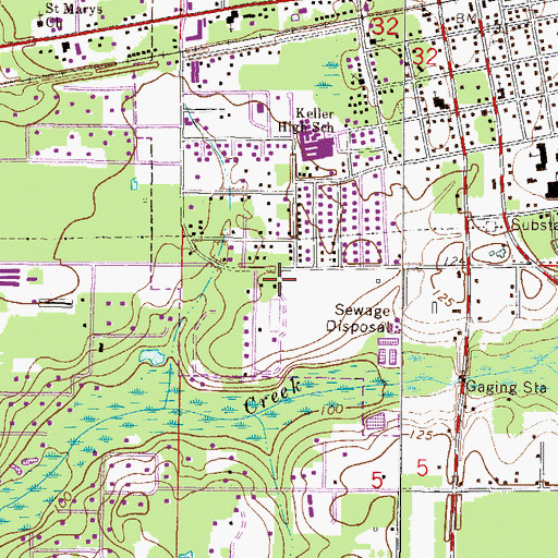 Topographic Map of Macclenny Fire Department Station 2, FL