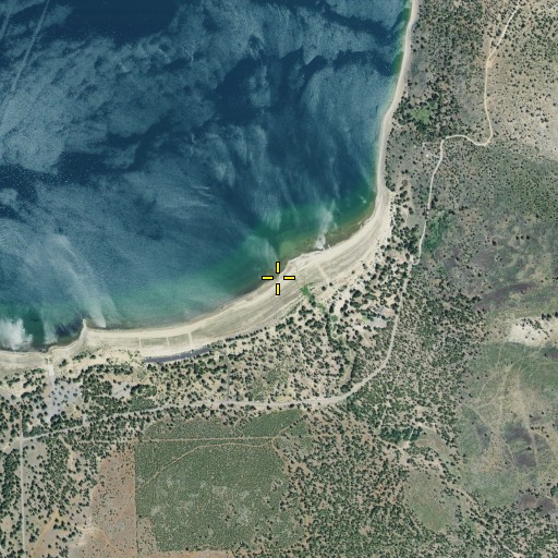 Aerial/Satellite Image of Papoose Creek, CA