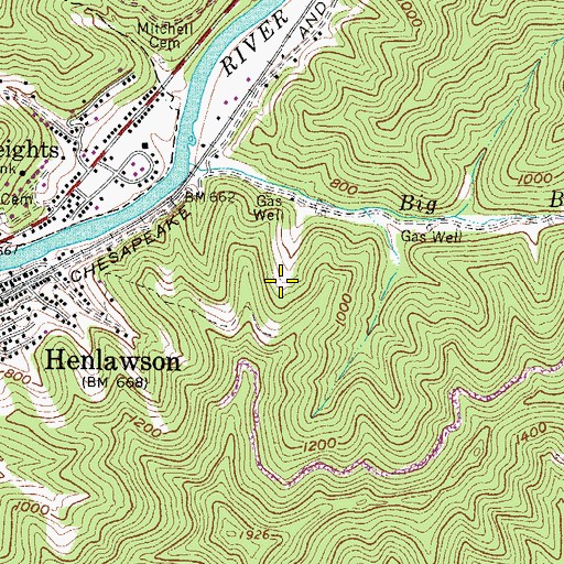 Henlawson Thru Truss Bridge, WV