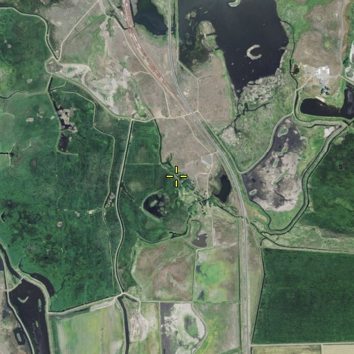 Aerial/Satellite Image of Pine Creek, CA