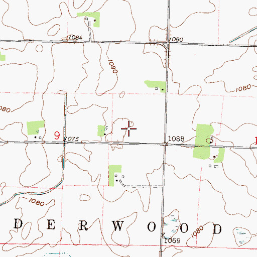 Topographic Map of Holmberg Orchard, MN