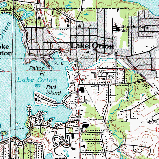 Lake Orion Station (historical), MI