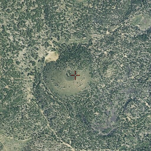 Aerial/Satellite Image of Potato Butte, CA