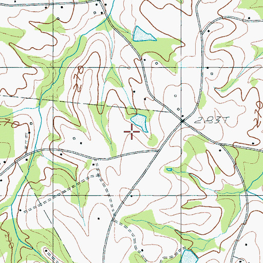 Topographic Map of Davis Field, SC