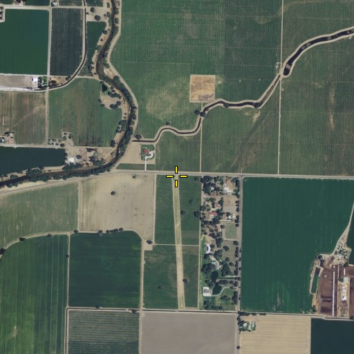 Aerial/Satellite Image of Vineyard Oaks Farm Airport, CA