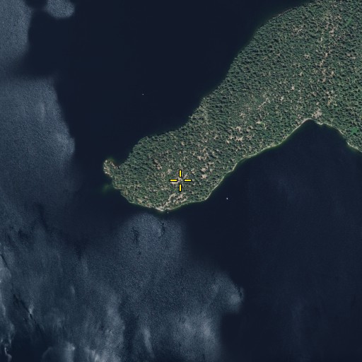 Aerial/Satellite Image of Rainbow Point, CA