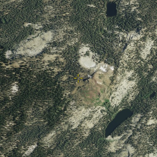 Aerial/Satellite Image of Red Mountain, CA