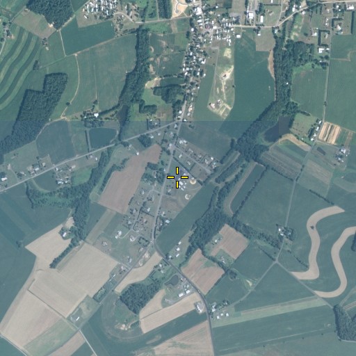 Aerial/Satellite Image of Valley Chemical Fire Company Station 270, PA