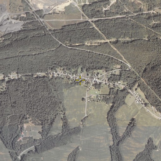 Aerial/Satellite Image of East Cameron Township Fire Company, PA