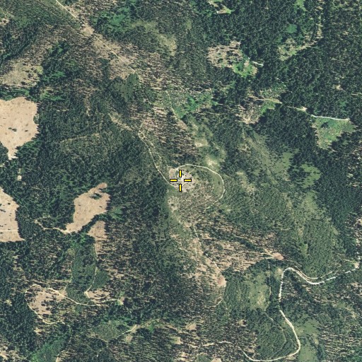Aerial/Satellite Image of Robbs Peak, CA