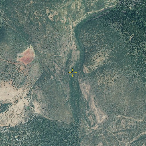 Aerial/Satellite Image of Rock Canyon, CA