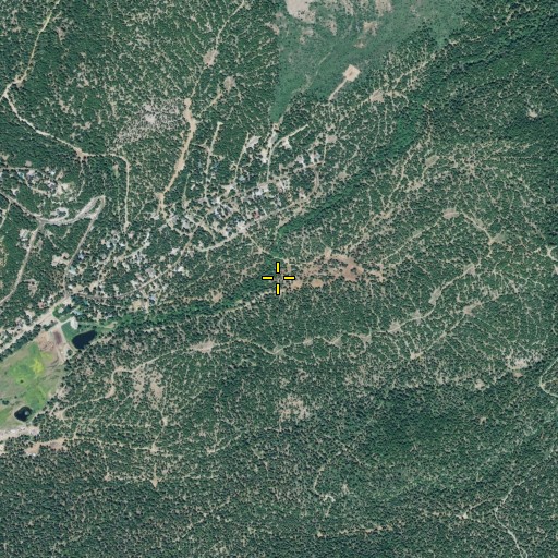 Aerial/Satellite Image of Rock Creek, CA